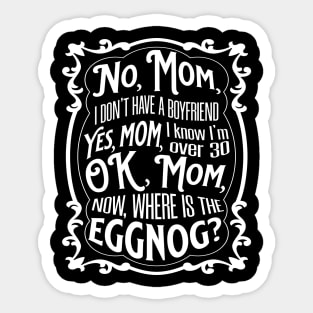 Ok, Mom - Funny Christmas Message Sticker